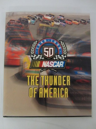 Nascar 50th Anniversary The Thunder Of America Collectible Coffee Table Book Nib Art Antiques Collectibles Sports Memorabilia Cards Sports Memorabilia Auctions Online Proxibid