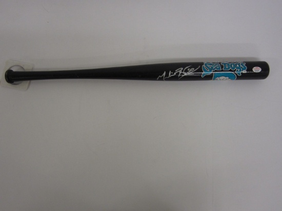 Mookie Betts Portland Sea Dogs Hand Signed Autographed Baseball Mini Bat Certified CoA