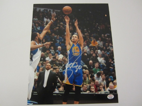 Steph Curry Golden State Warriors Hand Signed Autographed 8x10 Photo Certified CoA