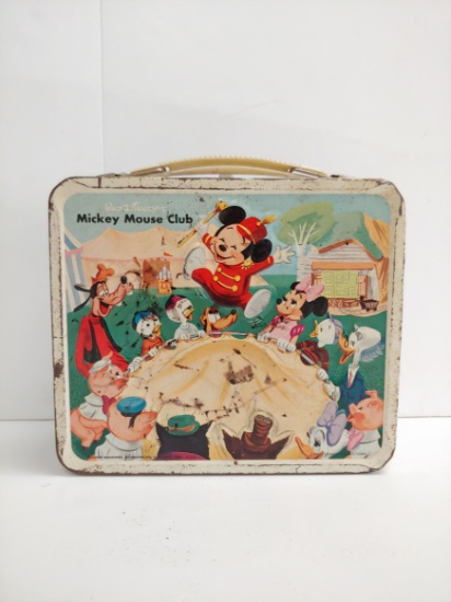 Vintage Mickey Mouse Lunch Box