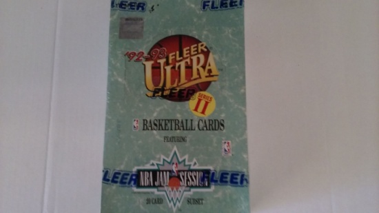 1992 FLEER ULTRA WAX BOX BASKETBALL SHAQ