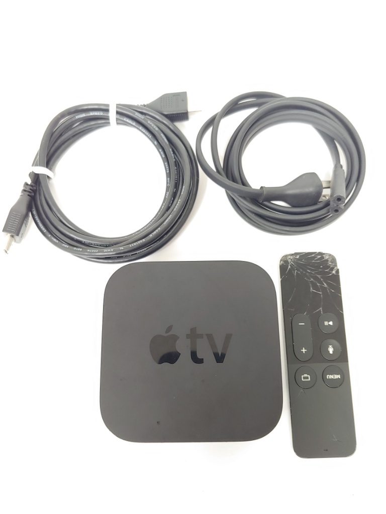 Apple Tv Media Streamer 4th Generation A1625 With Siri Remote Hdmi