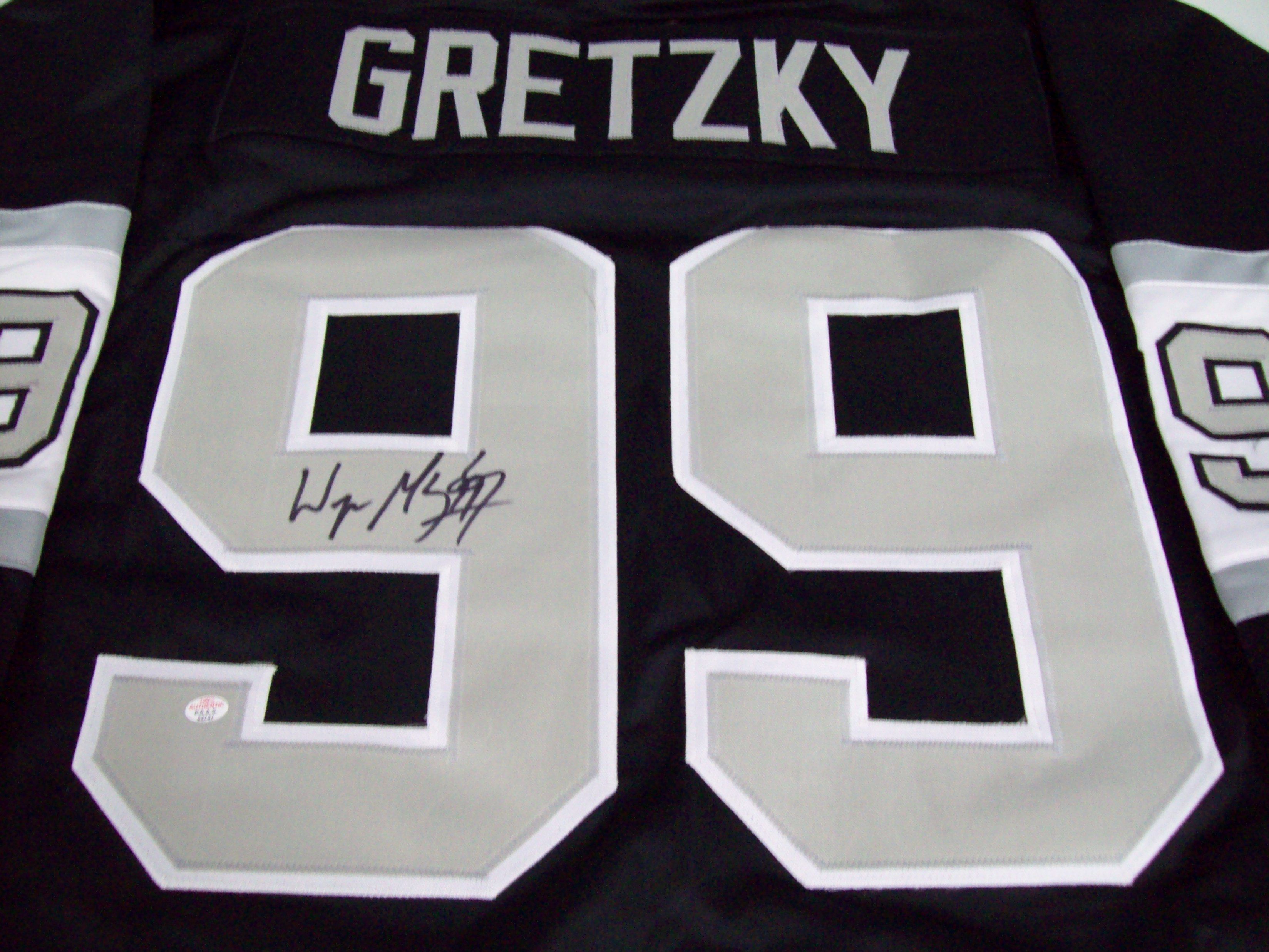 Wayne Gretzky Autographed Edmonton Oilers Jersey - The Autograph Source