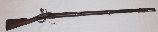French flintlock musket . 19th century