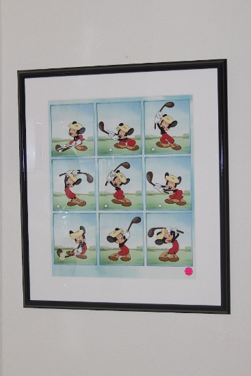 MICKEY PLAYING GOLF