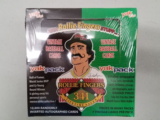 ROLLIE FINGERS SEALED WAX BOX BASEBALL