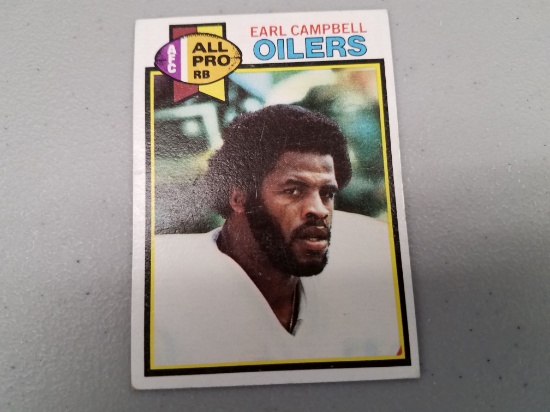 EARL CAMPBELL TOPPS ROOKIE VERY GOOD +