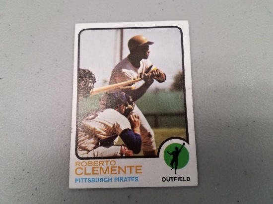 1973 ROBERTO CLEMENTE TOPPS CARD VINTAGE