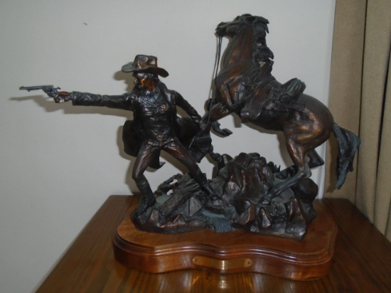 Do or Die Bronze Sculpture