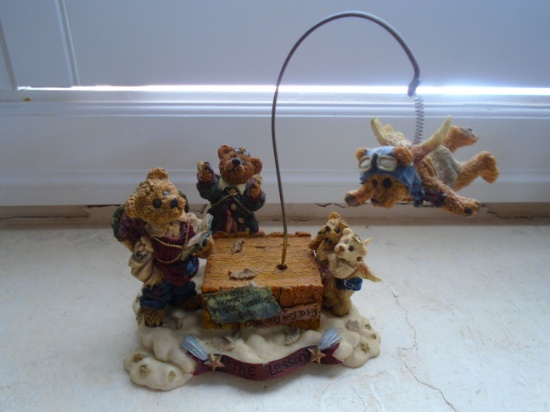 Boyds Bears & Friends "The Flying Lesson" Moving music box