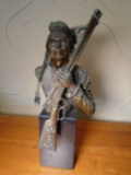 No More Forever Bust of Chief  Joeseph  Bronze Sculpture