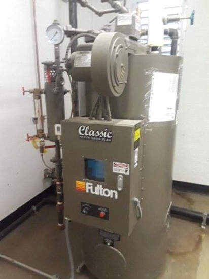 Fulton ICS10 Heavy Duty Steam Boiler & BD Tank