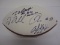 Don Cockroft, Alex Mack & D'Qwell Jackson Cleveland Browns Signed Autographed Football Certified CoA