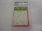 1974 Topps Cincinnati Reds Baseball Checklist Card Graded Authentic