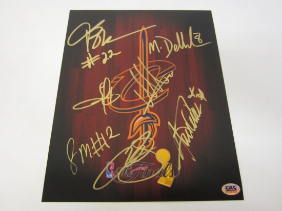 Cleveland Cavaliers Team Signed Autographed 8x10 Photo Certified CoA