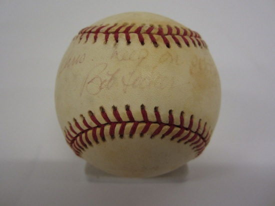 Bob Locker Chicago White Sox Signed Autographed Baseball Certified CoA