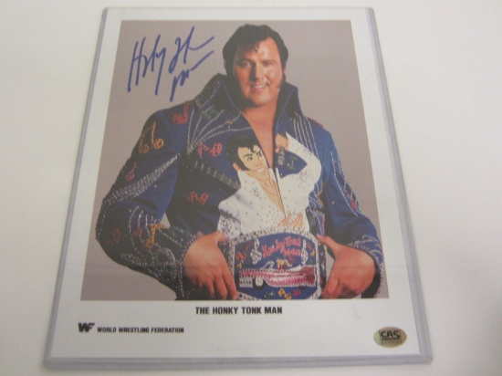 The Honky Tonk Man Signed Autographed 8x10 Photo Certified CoA