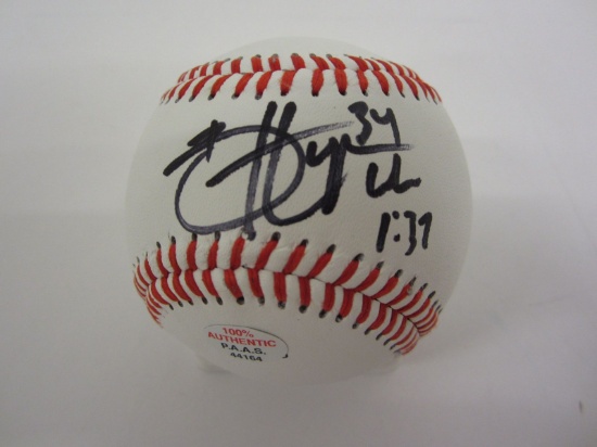 Bryce Harper Washington Nationals Signed Autographed Baseball Certified CoA