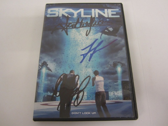 Cast Signed Autographed 'Skyline' DVD Cover Certified CoA