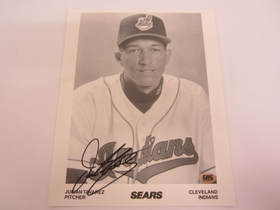 Julian Tavarez Cleveland Indians Signed Autographed 8x10 Photo Certified CoA