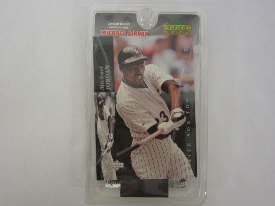 Sealed 1994 Upper Deck Michael Jordan Chiago White Sox Scouting Report Jumbo Rookie Baseball Card wi
