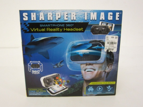 Sharper Image Smartphone 360 Virtual Reality VR Headset New in Box