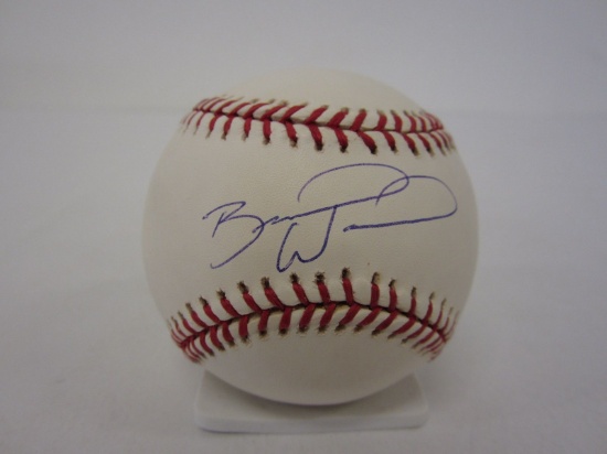 Brandon Wood LA Angels Signed Autographed Baseball Certified CoA