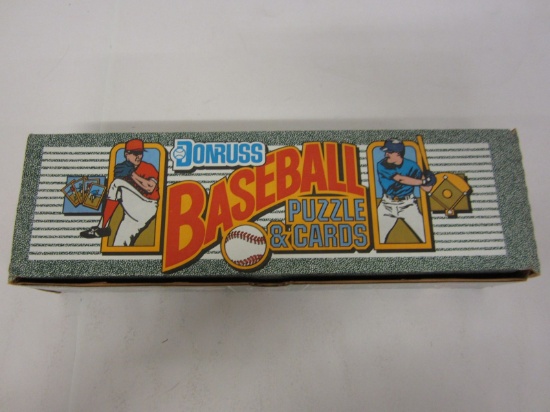 1990 Donruss Baseball Puzzle & Card Complete Box Set