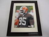 Kamerion Wembley Cleveland Browns Signed Autographed Framed 11x14 Photo Certified CoA