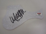 Mick Jagger Signed Autographed Guitar Pick Guard Certified CoA