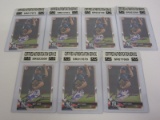 Lot of 7 x Matt Sauer NY Yankees Signed Autographed Baseball Cards Certified CoA