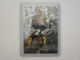 Brett Favre Green Bay Packers Signed Autographed Football Trading Card Certified CoA