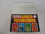 1986 Topps Sports Picture Cards Rack Pack Box