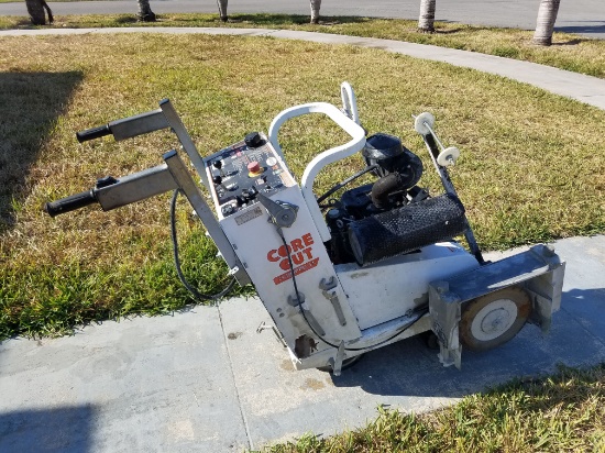 Core-Cut Concrete Walk Behind Saw CC190 Pro-EE