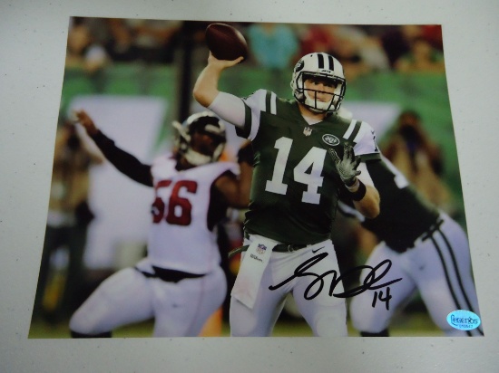 Sam Darnold New york Jets Signed Autographed 8x10 color photo Certified COA 547