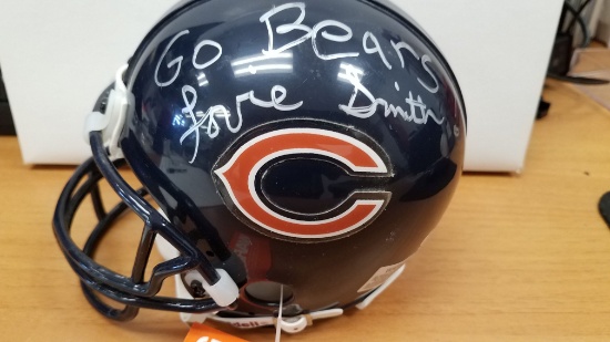 BEARS LOUIE SMITH SIGNED MINI-HELMET JSA COA AUTHENTICATED