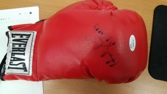 HOLYFIELD AUTOGRAPHED BOXING GLOVE