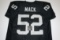Khalil Mack signed Oakland Raiders football Jersey
