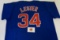 John Lester signed Chicago Cubs jersey.