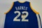 Matt Barnes signed Golden State Warrios basketball Jersey.