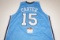 Vince Carter signed North Carolina Tar Heels basketball Jersey