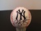 Gary Sanchez signed New York Yankees Logo Baseball