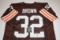 Jim Brown NFL Hall of Fame - signed Cleveland Browns football Jersey