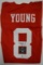 Steve Young - NFL Hall of Fame - Signed San Francisco 49ers Football jersey.