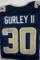 Todd Gurley II Los Angeles Rams signed Football jersey