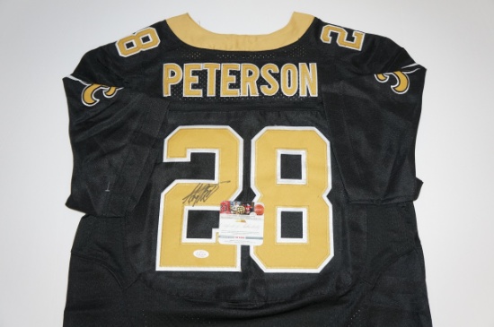 Adrian Peterson signed New Orleans Saints Jersey