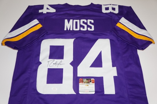Randy Moss - NFL Hall of Fame - Minnesota Vikings signed Football Jersey