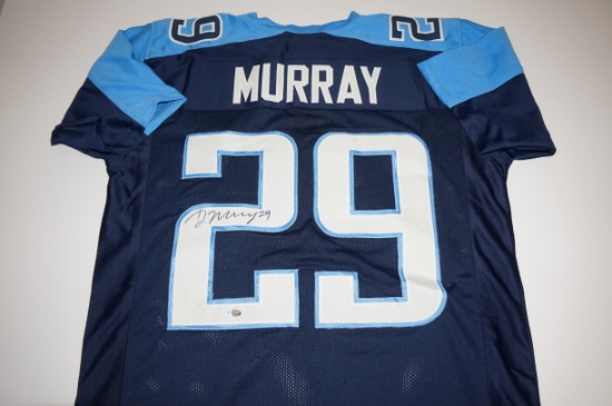 DeMarco Murray Tennessee Titans signed Football jersey.