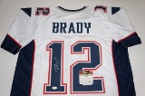 Tom Brady New England Patriots signed Football Jersey.