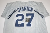 Giancarlo Stanton signed New York Yankees baseball Jersey